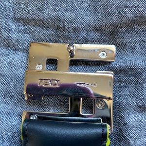 Black/Green Fendi Belt